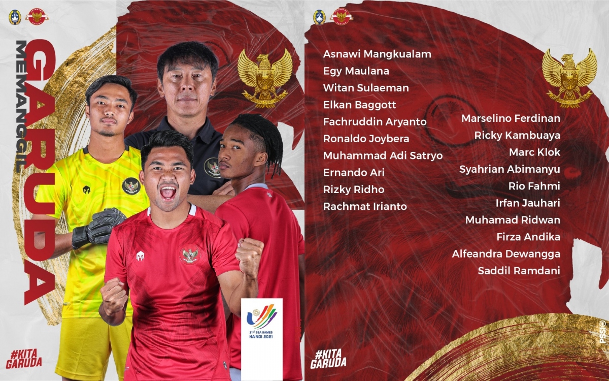 U23 Indonesia điền tên Ronaldo vào danh sách tham dự SEA Games 31